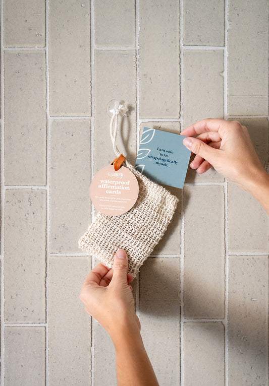 Reusable and Waterproof Affirmation Cards