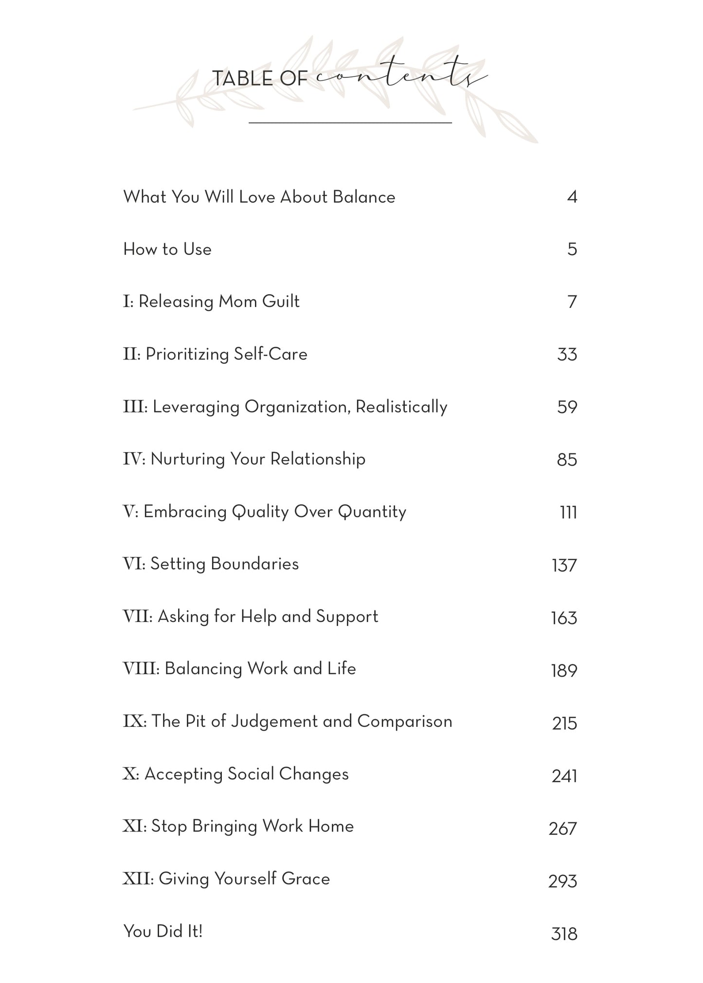 BALANCE - A Working Mother’s Journal