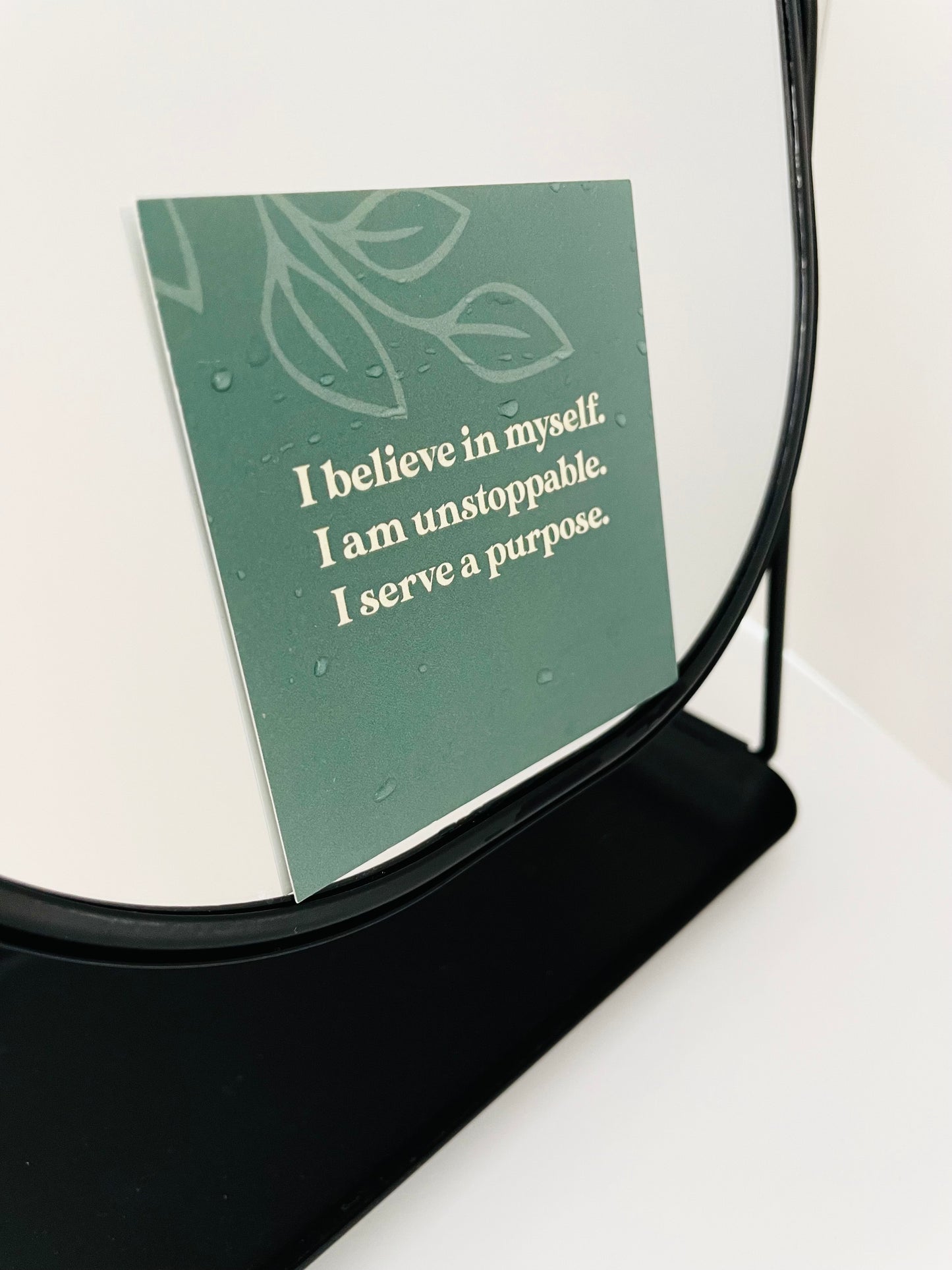 Reusable and Waterproof Affirmation Cards